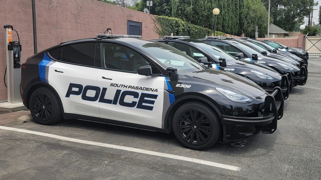 South Pasadena rolls out fully electric police fleet