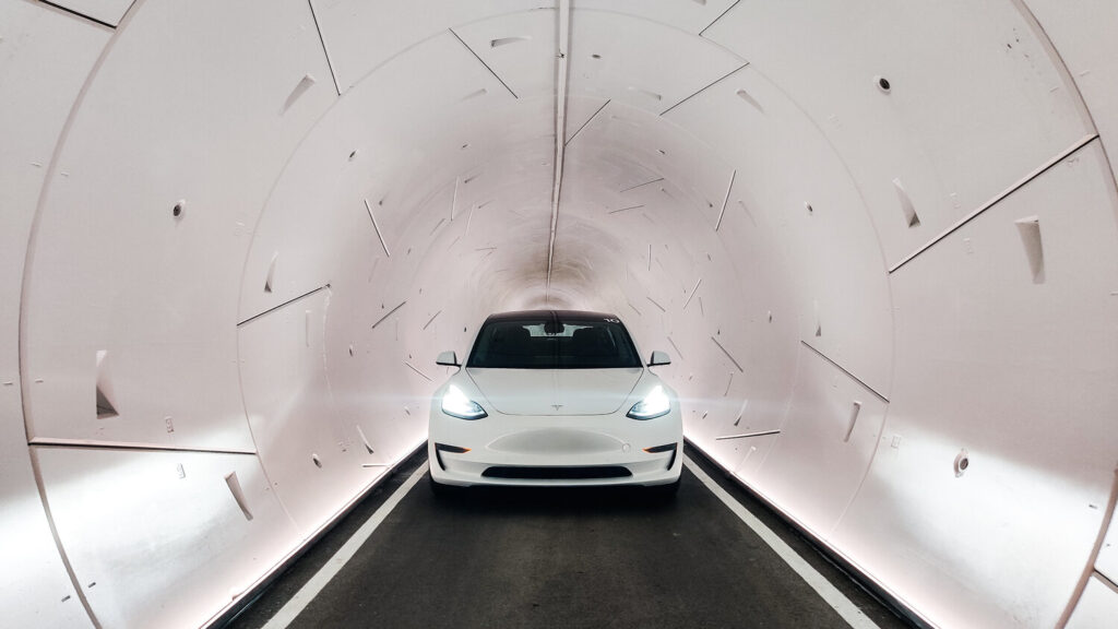 Boring Company to start using Tesla’s FSD in Las Vegas tunnels