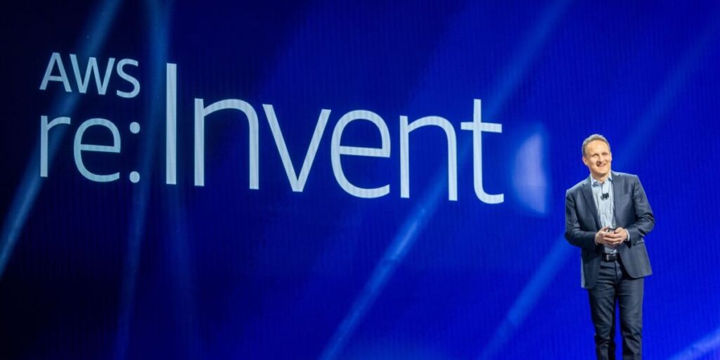 About AmazonAWS re:Invent 2023: News and announcementsFollow along live with all of the exciting news, updates, and announcements 
from the 2023 AWS re:Invent conference in Las Vegas..Dec 1, 2023