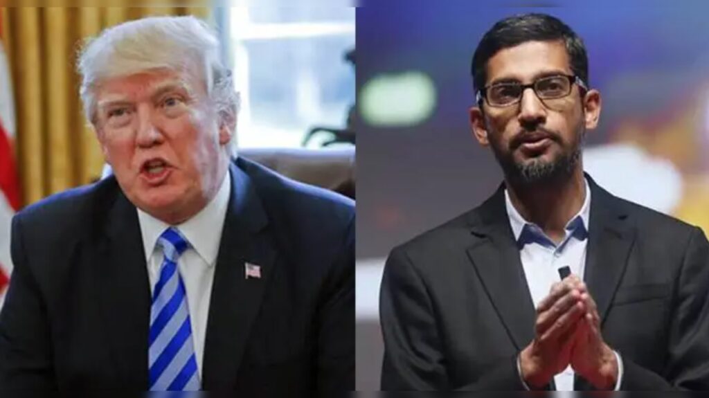 ‘Google Is Rigged’: Donald Trump Dials Sundar Pichai, Says ‘You’re Going To Destroy The Company By…’