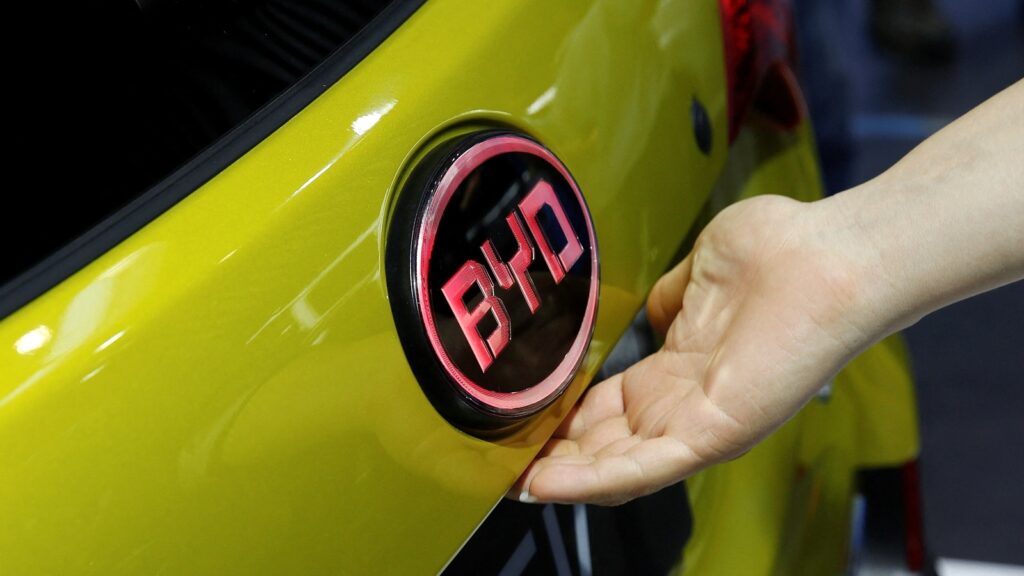 BYD shares outperform Tesla stock this year after Chinese firm launches ‘God’s Eye’