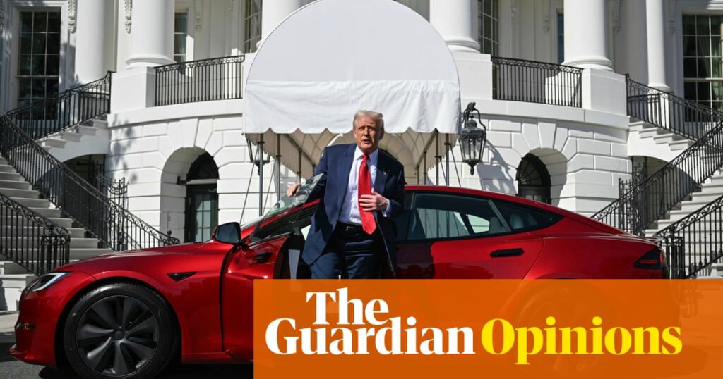 Digested week: Tesla shares tumble as Trump crashes the markets | Emma Brockes